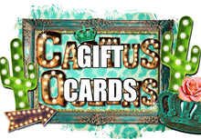 Load image into Gallery viewer, Gift Card