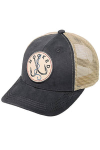 HOOKED Embroidery Patch Baseball Cap