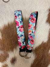 Load image into Gallery viewer, Fabric Wristlet Keychains
