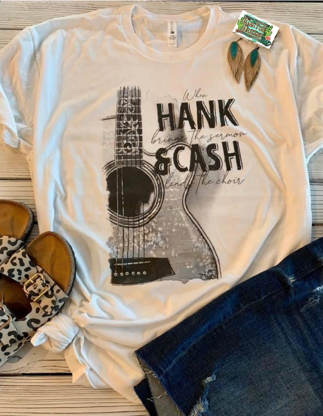 Hank Brings Sermon, Cash Leads Choir