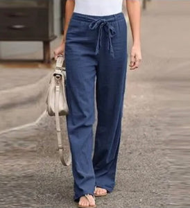 Relaxed Straight Leg Pants